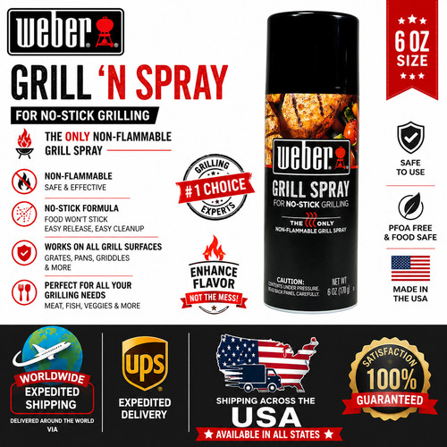 Weber grill spray oz - 'n, 6