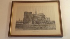 QUADRO - NOTRE DAME-QUADRETTO -  USATO -4 +