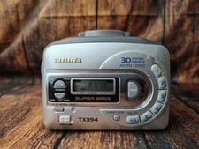 AIWA Stereo Radio Lettore Cassette HS-TX394 RADIO FUNZIONA NASTRO NON TESTATO