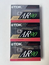 Lotto di 3x TDK AR90 90 min