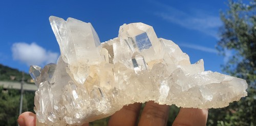 Minerale quarzo ialino o - ialino,