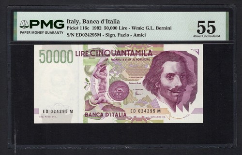 Italy 50000 lire 1992 p116c - 50000,