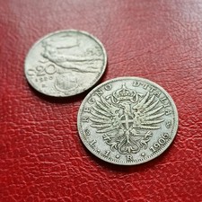 Vecchie Monete Con Lira In