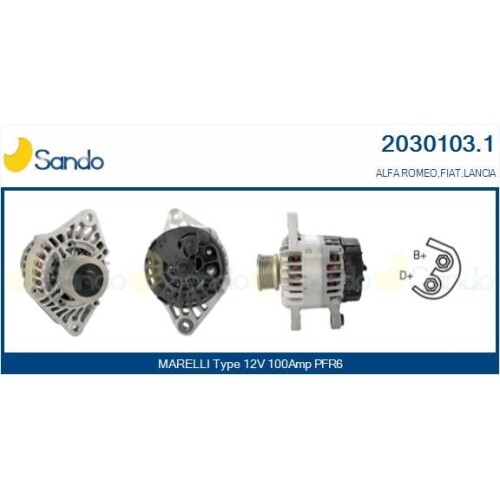 Generatore sando 2030103 - generatore, per