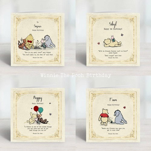 Biglietti compleanno winnie - biglietti,