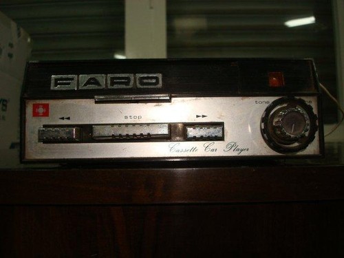 Autoradio vintage vecchio - autoradio, vintage.