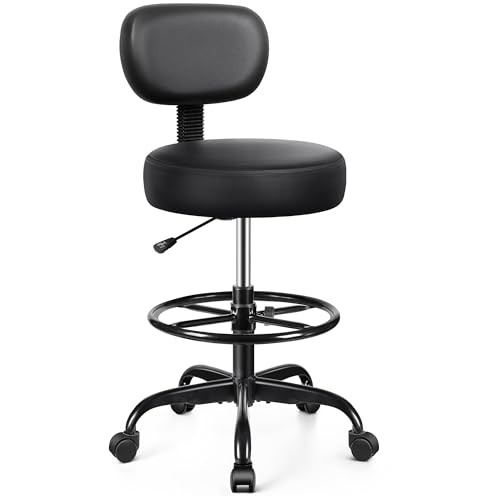 Drafting chair with backrest - drafting,