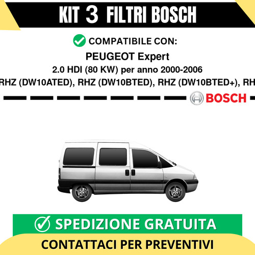 Kit bosch filtri - filtri, tagliando