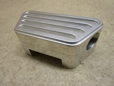 Morsetto manubrio alluminio personalizzato manubrio riser clamp per Harley (#7394)