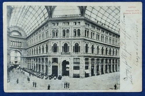 Cartolina epoca napoli - cartolina,