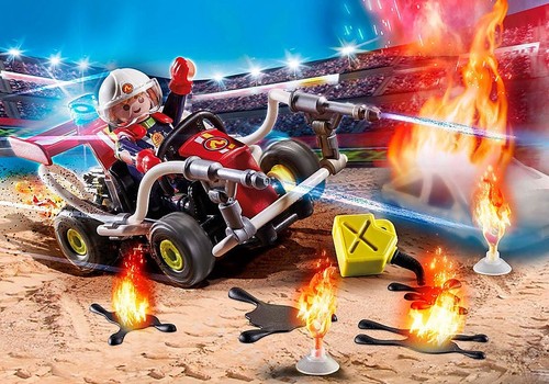 Stunt show fire quad - fire, (70554)