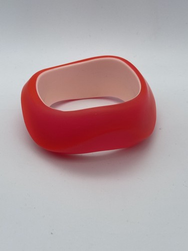 Bracciale rigido colore rosa - bracciale,