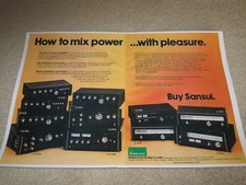 Pubblicità sansui 1976 - 2,
