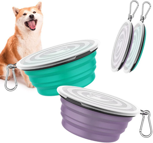 Ciotola pieghevole per cani 2 - pieghevole,