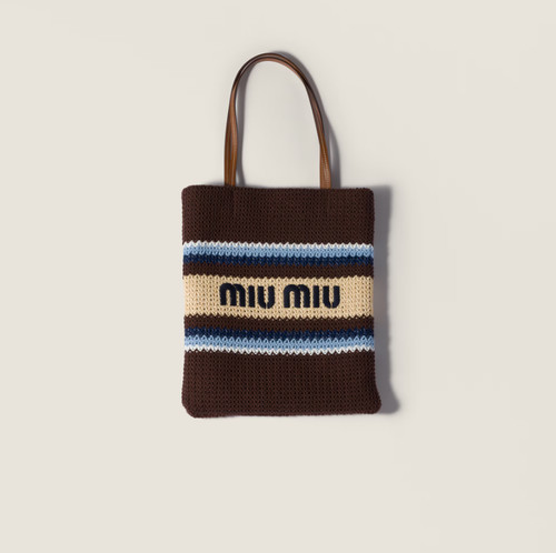 Borsa tote miu - miu, effetto