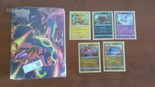 Pokemon Raccoglitore + 5 carte Promo Leggende Iridescenti/Trionfo Dei Draghi.ITA