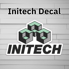 Initech decalcomania vinile - initech,