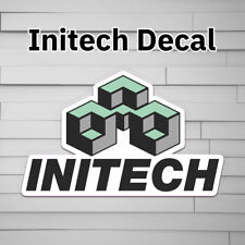 Initech Decalcomania (vinile per Auto Portatile Finestra Bicchiere Borraccia) Adesivo Simbolo