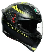 AGV Casco Integrale Moto K1 Track 46 Replica Valentino Rossi Nero Giallo