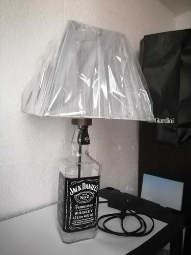 Lampada bottiglia jack daniels - lampada,