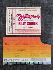 WHITESNAKE BIGLIETTO FREIBURG