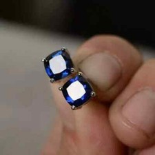 2Ct Cushion Cut Blue Topaz