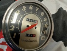 Contachilometri Speedometer Originale Harley Davidson Shovel FLH Panhead Miglia