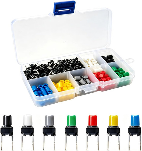 105pcs 8mm momentaneo - 6×6×8mm,