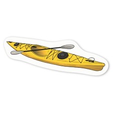 Adesivi decalcomania kayak - adesivi,