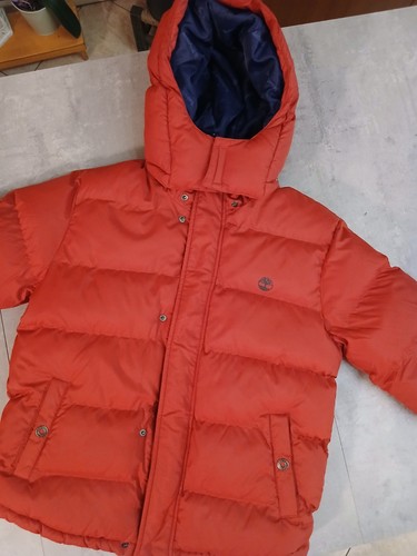 Piumino rosso timberland con - piumino,