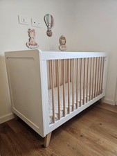 Lettino neonato bianco con sbarre Maisons Du Monde