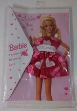 Biglietto Auguri Moda Barbie