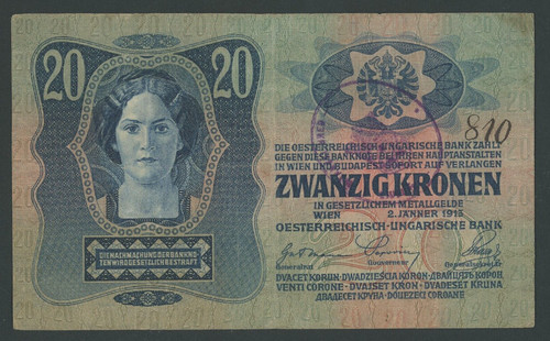 Jugoslavia corone 1919 - 20,