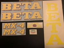 Beta MX4 Decalcomania Adesivo