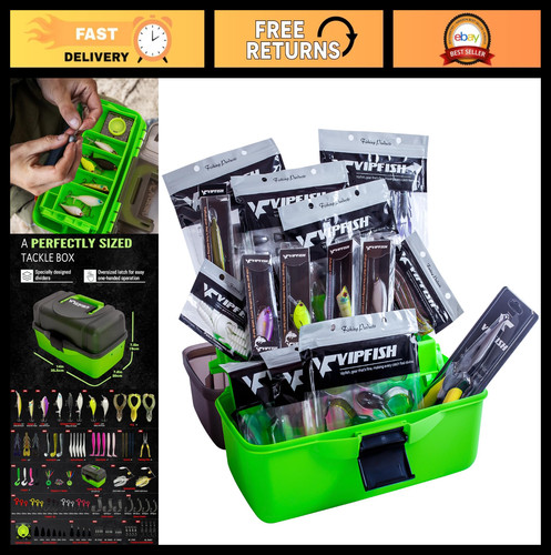 Kit scatola attrezzi pesca - scatola, da