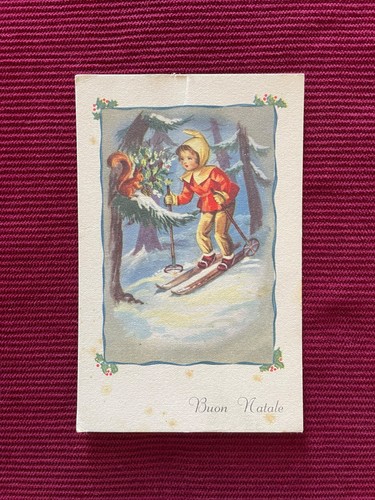 Cartolina buon natale - cartolina,