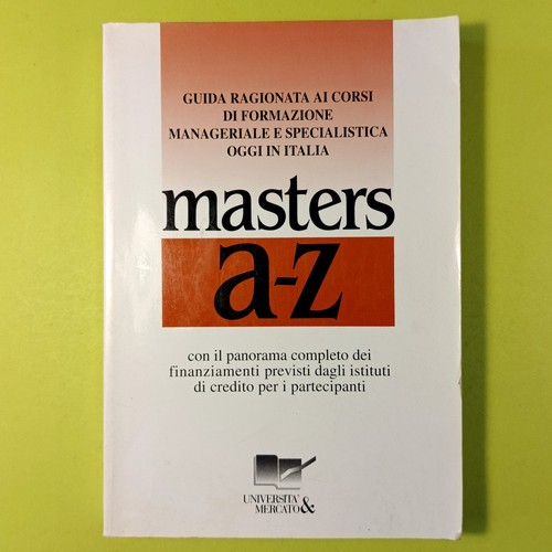 Masters guida ai corsi - a,