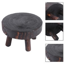  Sgabello in legno Flowerpot
