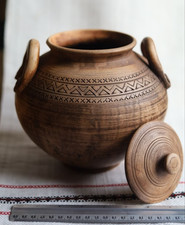 Pentola da cucina in argilla