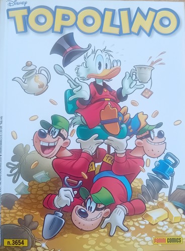 Topolino 3654 nuovo panini - topolino,
