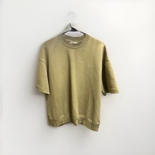 T-shirt uomo ZARA cotone beige