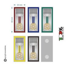 Alamari Mostrine Giacca Guardie Giurate Guardia Giur GG 3D Vigilanza GPG Novità