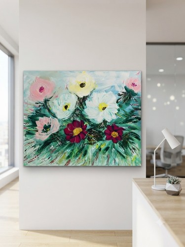 Quadro moderno dipinto - quadro,