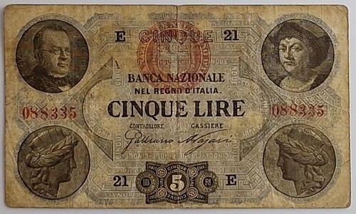 Lire nuovo tipo regno - lire,