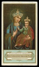 antico santino cromo-holy card