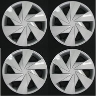 SET DA 4PZ COPPE RUOTA BORCHIE COPRICERCHI DA 15" PER TOYOTA AYGO