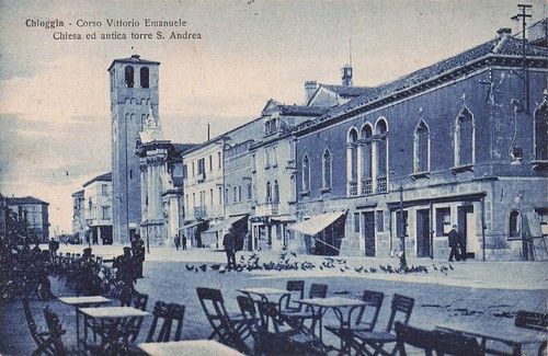 1312 cartolina chioggia - cartolina, corso