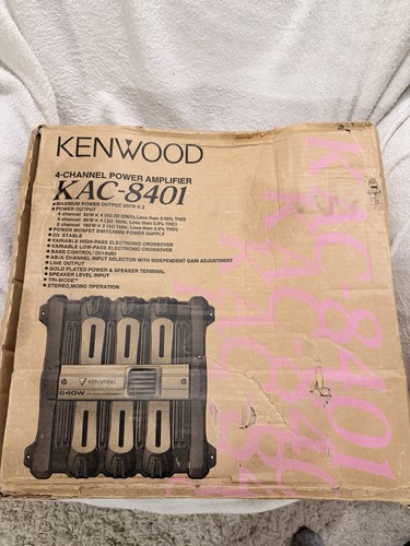 Amplificatore per auto kenwood - amplificatore,