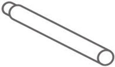 Tubo prolunga in alluminio per