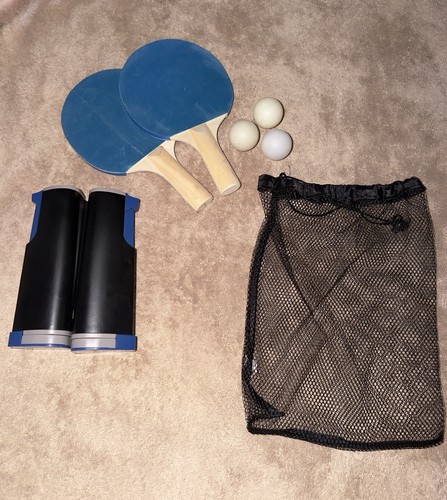 Set ping pong portatile con - da,